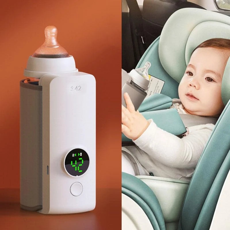 Portable Baby Bottle Warmer with Temperature Control