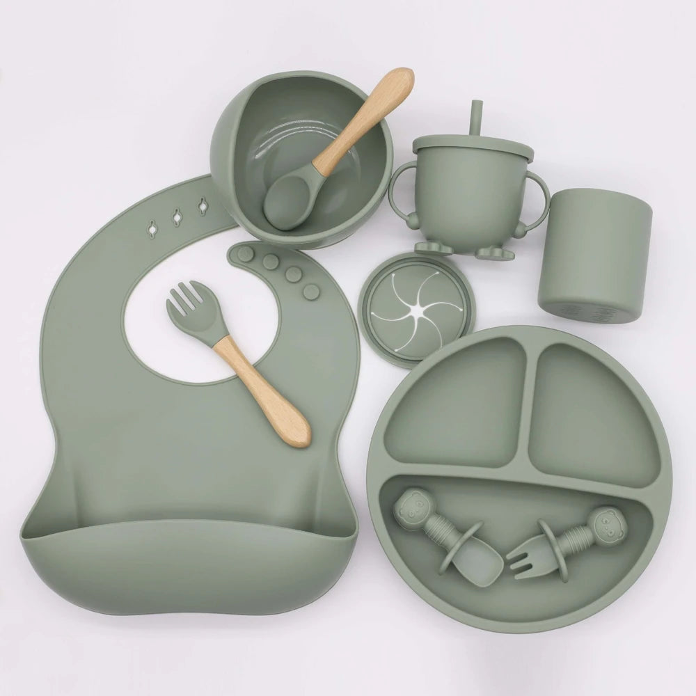 New Baby Silicone Feeding Complementary Food Set