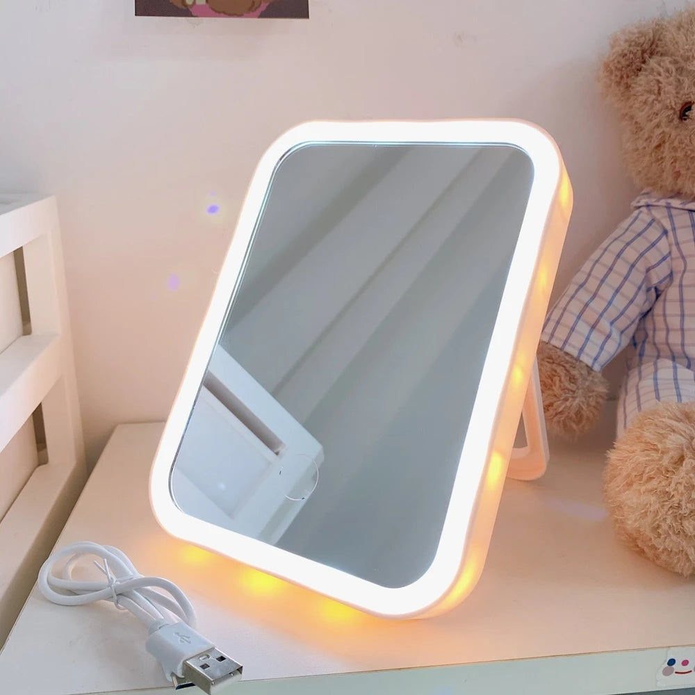 Portable LED Vanity Mirror